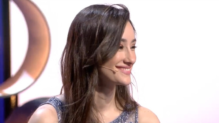 Adara Molinero riendo en 'El Debate Final' de 'GH VIP 7'