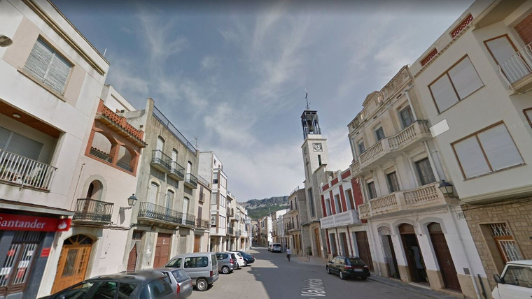 Un carrer de Xert, Baix Maestrat (CastellÃ³)