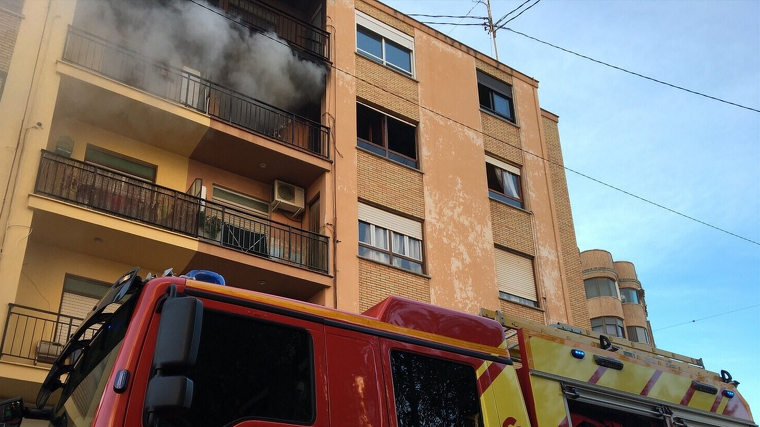 Incendi en una vivenda de Vila-real
