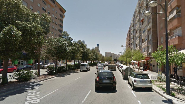 Un home ferit desprÃ©s de ser atropellat en el carrer de la Serradora en ValÃ¨ncia