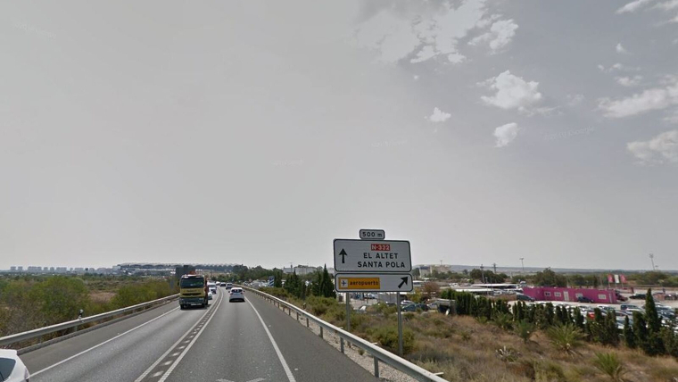Un home de 38 anys ha mort en un accident de trÃ nsit en l'Altet, en Elx (Alacant)