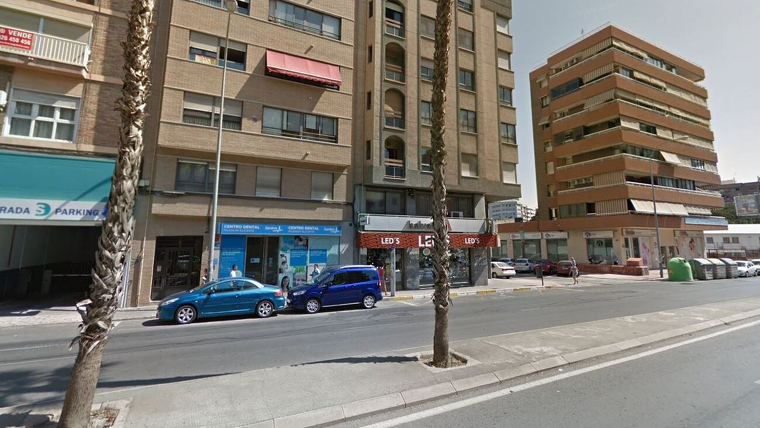 Avinguda d'Aguilera en Alacant