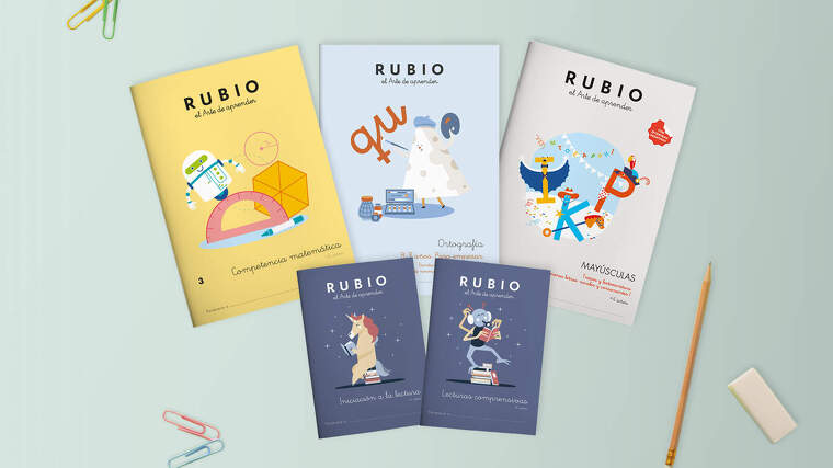 Quaderns Rubio oferix activitats gratuÃ¯tes per als xiquets i les xiquetes