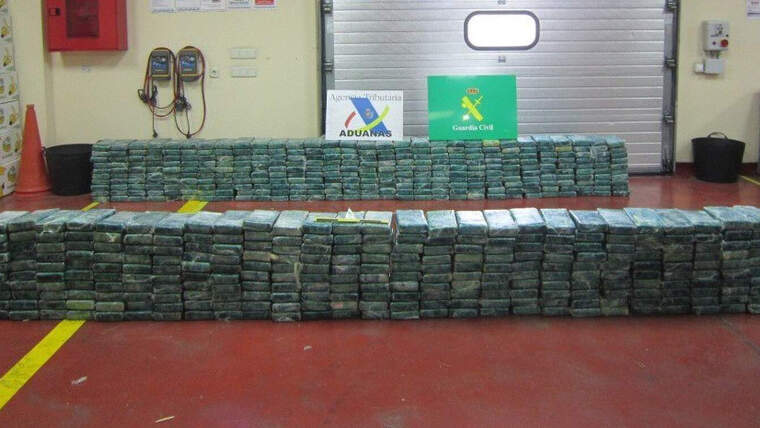 Confisquen 600 quilos de cocaÃ¯na en el Port de ValÃ¨ncia