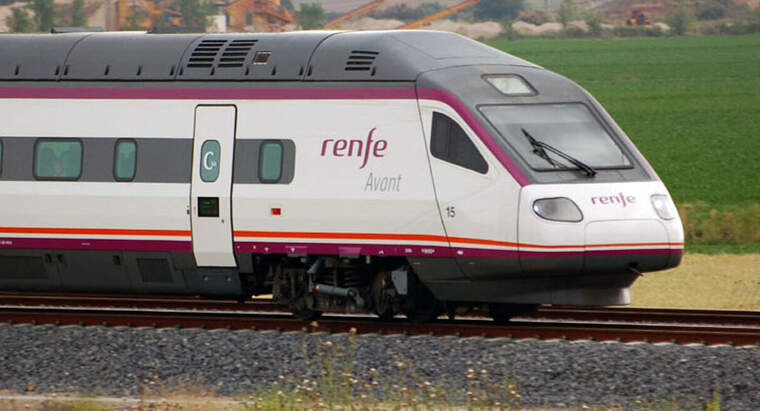 Imatge d'un tren Avant de Renfe