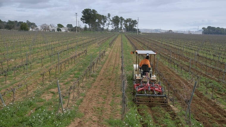 Assaig del tractor elÃ¨ctric