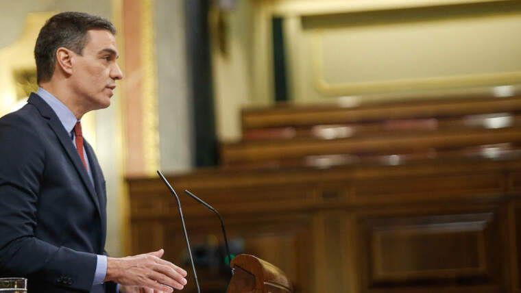 Pla mitjÃ  del president del govern espanyol, Pedro SÃ¡nchez