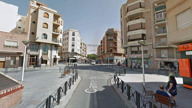 Carrer de la Nit de l'Alba d'Elx (Alacant)