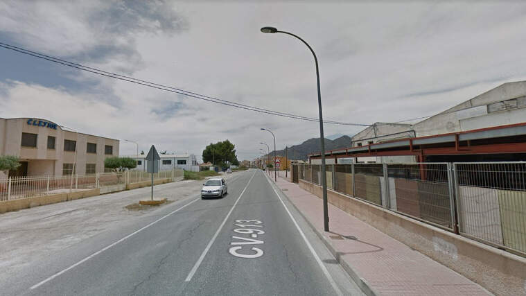 CV-913 en Callosa del Segura (Alacant)