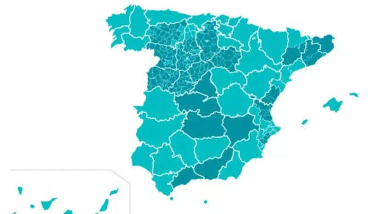 Mapa de la desescalada en Espanya (05-05-2020)