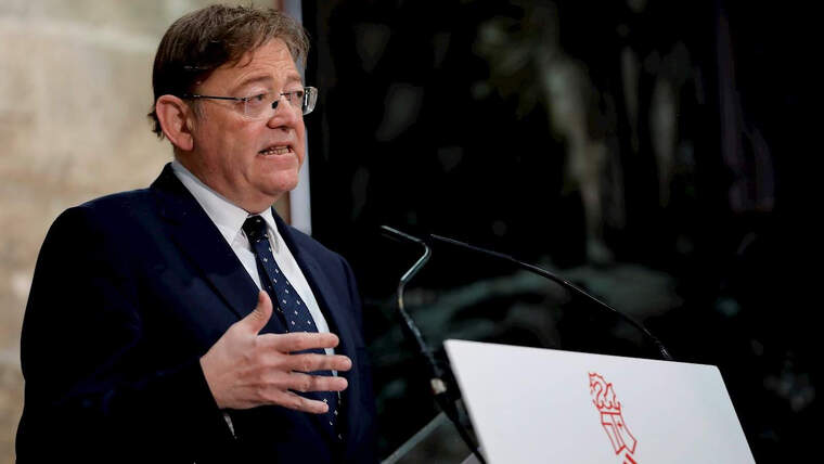 El president de la Generalitat Valenciana, Ximo Puig