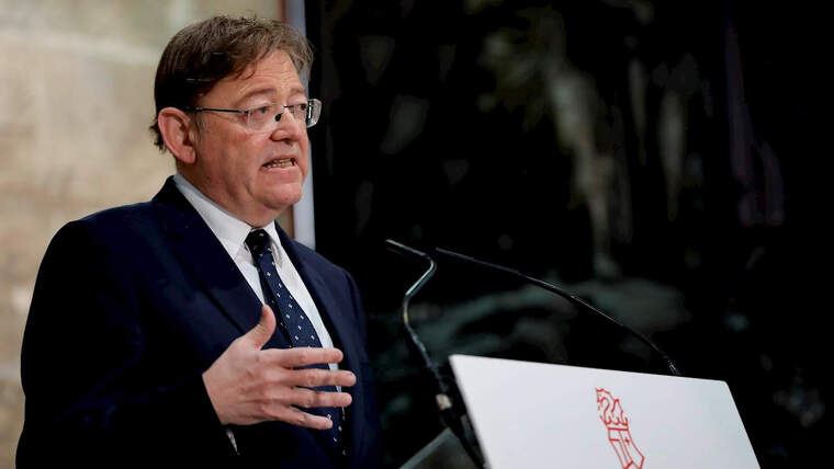 El president de la Generalitat Valenciana, Ximo Puig