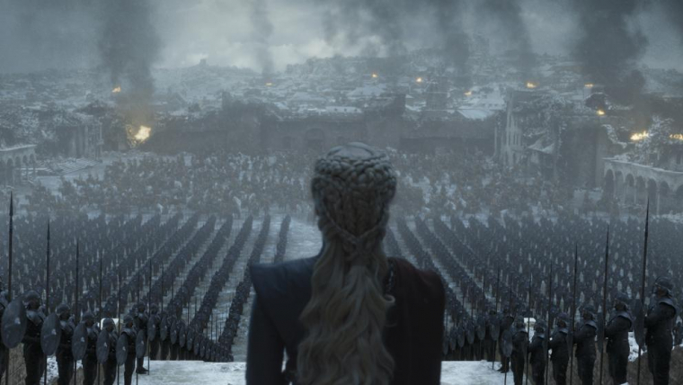 Daenerys en el capÃ­tulo final de Juego de Tronos.