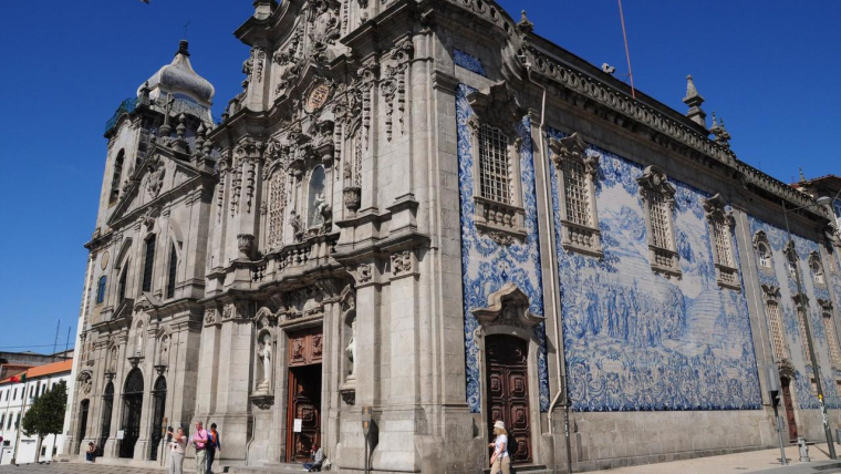 Igreja do Carmo, en Oporto.