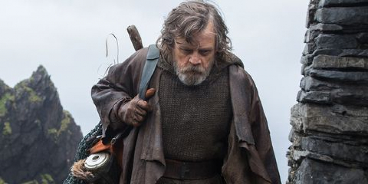 Luke Skywalker en 'Star Wars: Los últimos jedi'