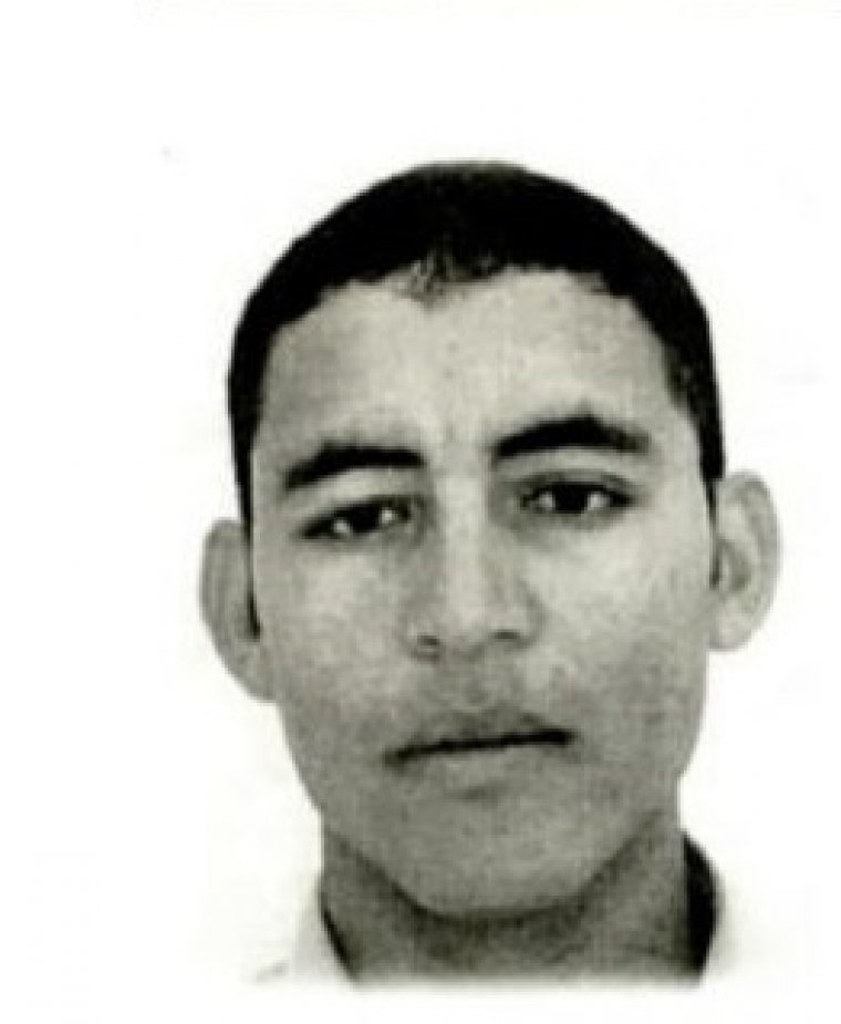 Imatge del segon terrorista, també difosa pels Mossos