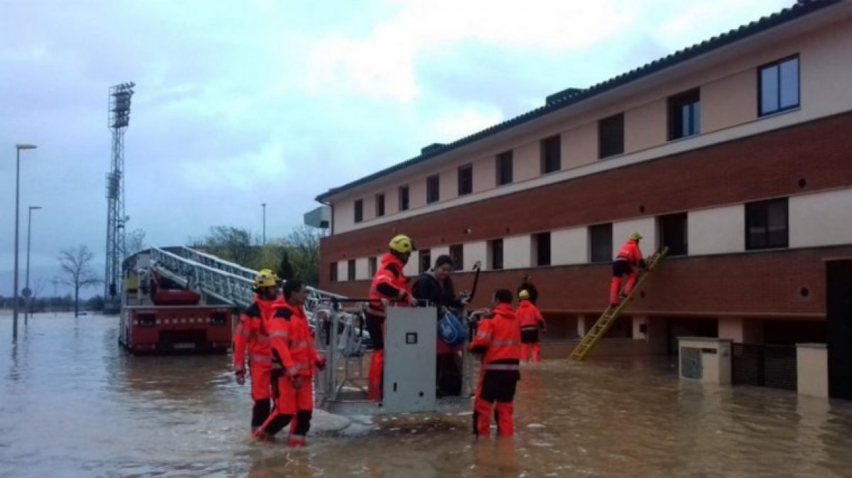Les inundacions han estat molt greus a Figueres