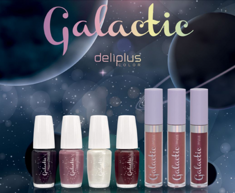 La col·lecció de productes labials i pintaungles 'Galactic' de Deliplus