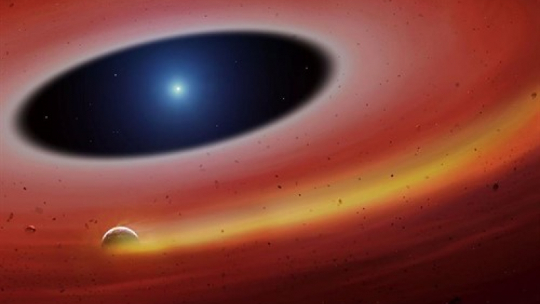 El sistema planetari d'aquesta investigació va ser destruït per la gravetat d'una nana blanca