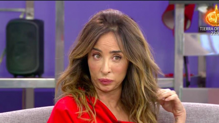 La presentadora María Patiño
