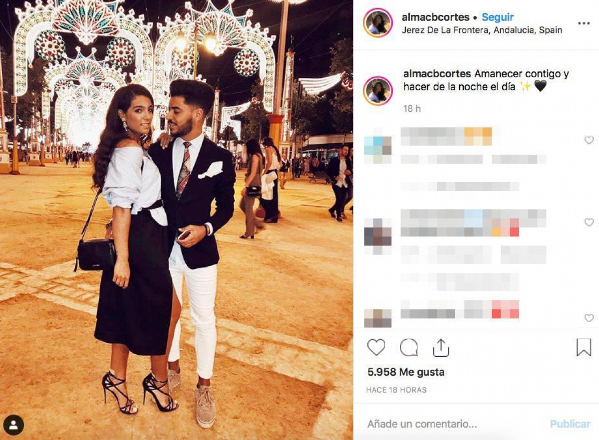 Alma Cortés va presentar al seu xicot per Instagram