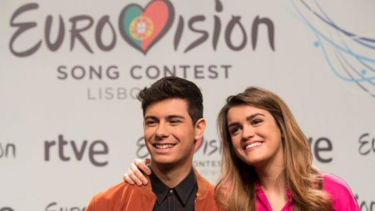 Alfred i Amaia junts a Eurovisió