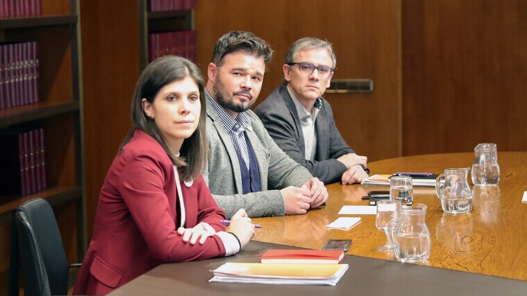 Reunió entre PSOE i ERC el 10 de desembre de 2019
