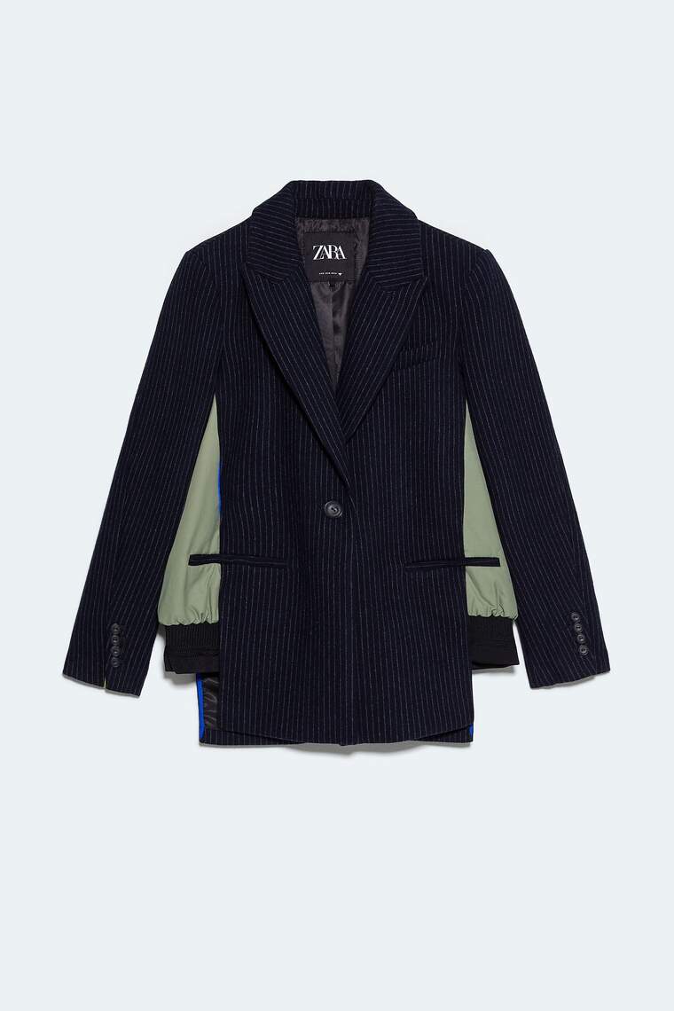 Una jaqueta de Zara que barreja un 'blazer' amb un 'bomber' i es ven per 59,95€