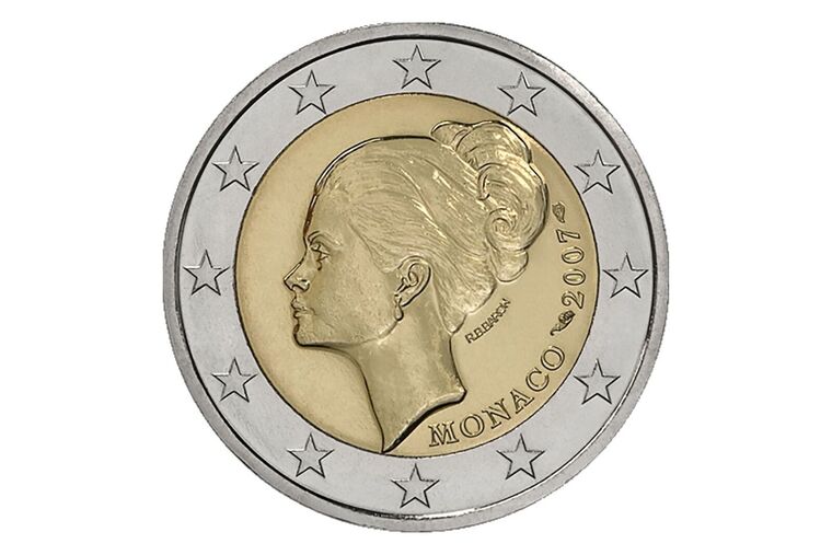 La moneda monegasca de 2007