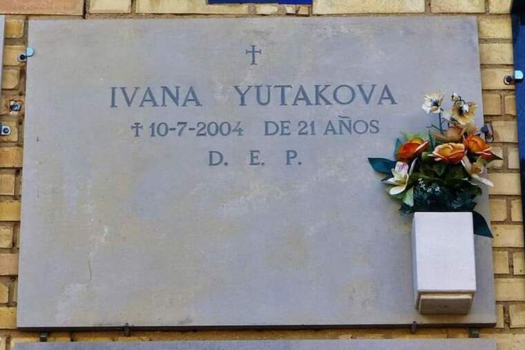 La tomba d'Ivana Iutakova