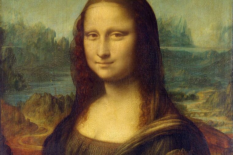 Foto de 'La Gioconda' o 'Mona Lisa'.