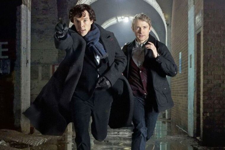 Foto de la sèrie 'Sherlock'.