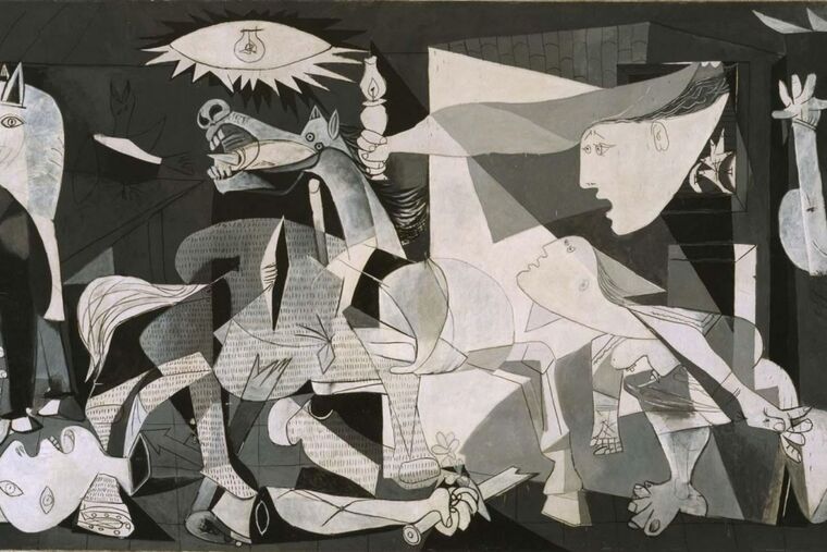 Foto del 'Guernica' de Picasso.