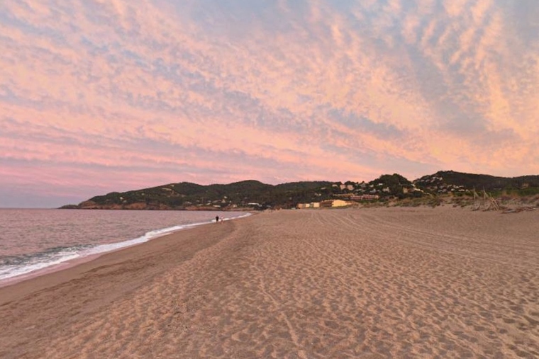 Pla general de la Platja de Pals