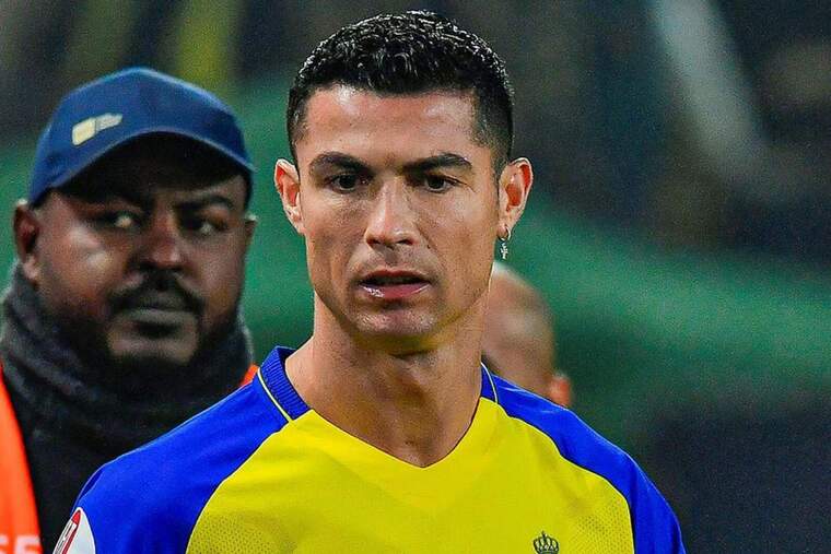 Cristiano Ronaldo amb la samarreta de l'Al-Nassr