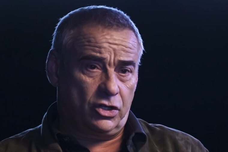 Eduard Fernández en una entrevista al programa 'Col·lpase' de TV3