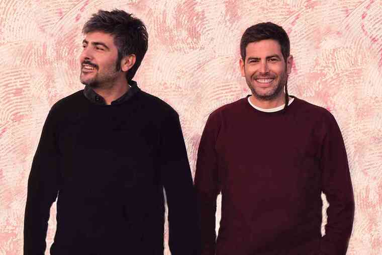 Els germans Muñoz, integrants del grup musical Estopa.