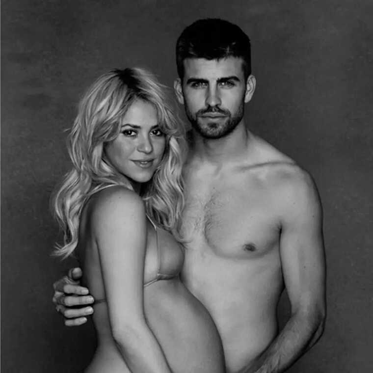 Imatge de Piqué i Shakira embarassats de Milan.