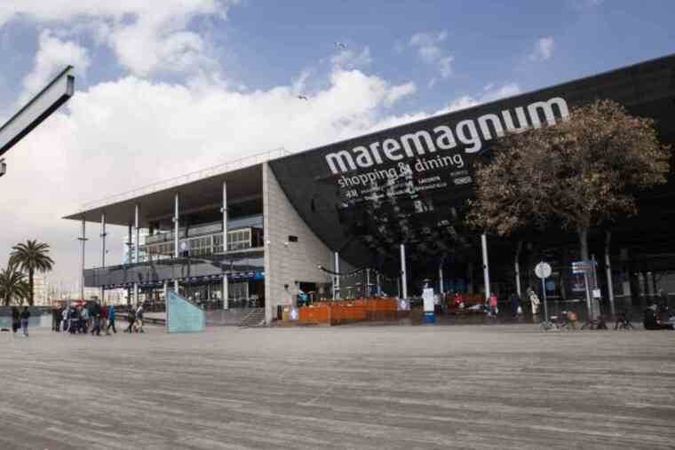 Imatge del centre comercial Maremàgnum de Barcelona