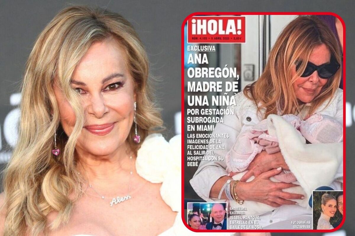 Ana Obregón i la seva portada a la revista ¡Hola! amb la seva nova filla