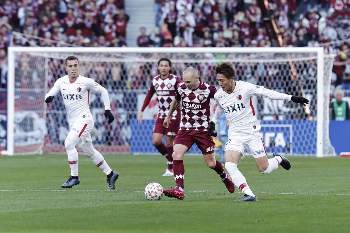 Imatge d'Andrés Iniesta jugant a futbol