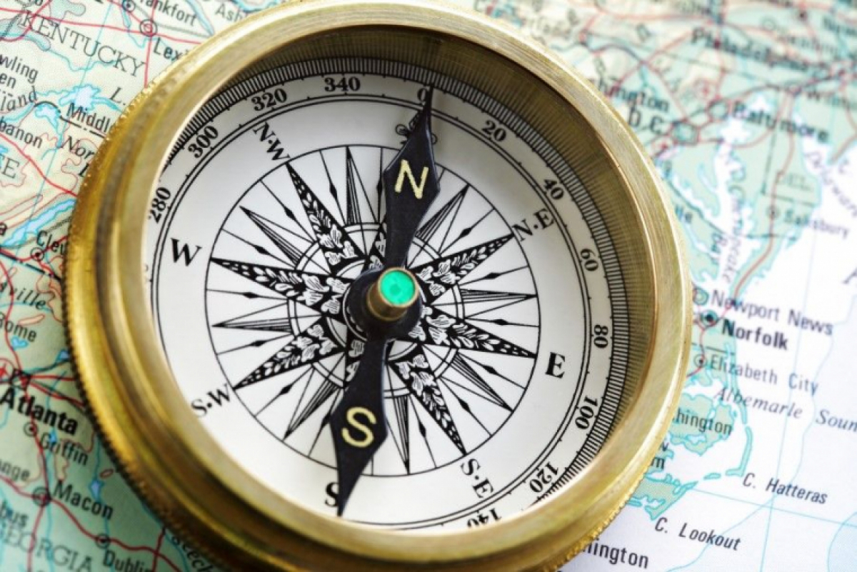 What Does Compass Rose Mean On A Map