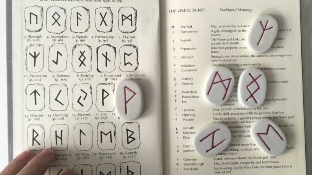 viking or celtic runes the oracle of the norse gods