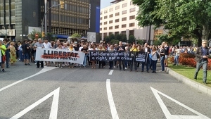 Les imatges de les mobilitzacions per la sentència a Tarragona