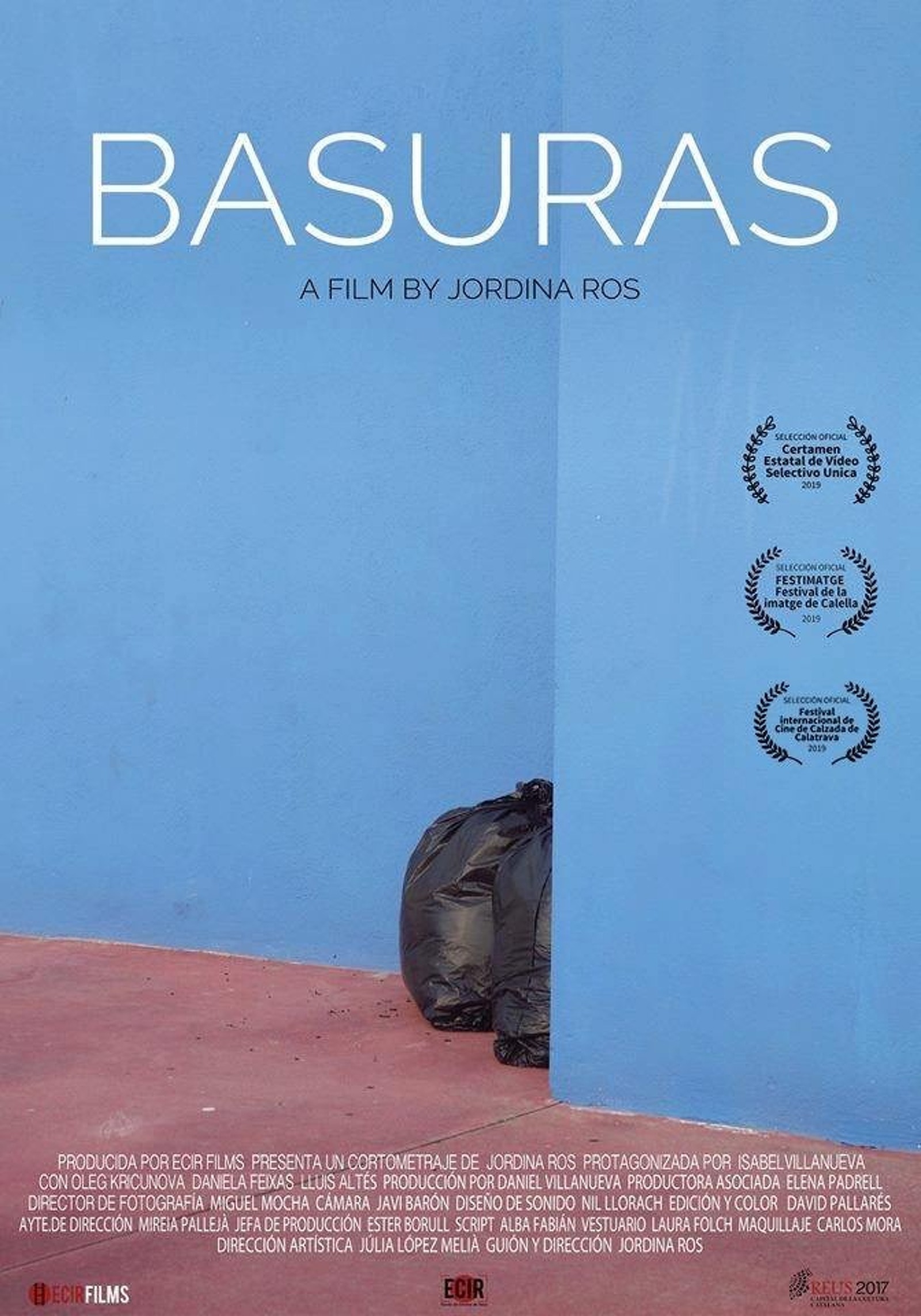 Cartell del curtmetratge 'Basuras'