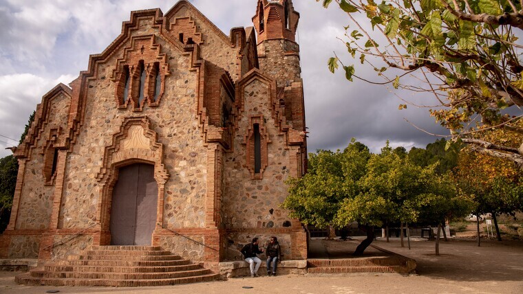 Imatge de l'ermita de la Mare de Déu de la Riera de les Borges del Camp