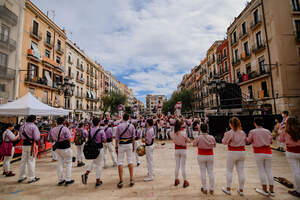 Tarragona celebra la Diada de Santa Tecla 2021 amb castells i veneració.