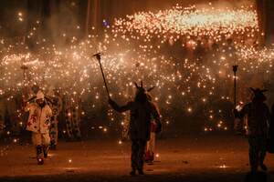 Misericòrdia 2021: Foc, castells i ambient solemne per la Diada