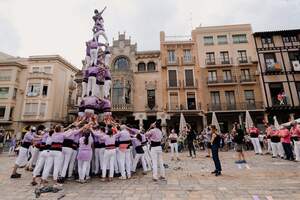 Les millors imatges de la Diada Castellera del Mercadal 2021.
