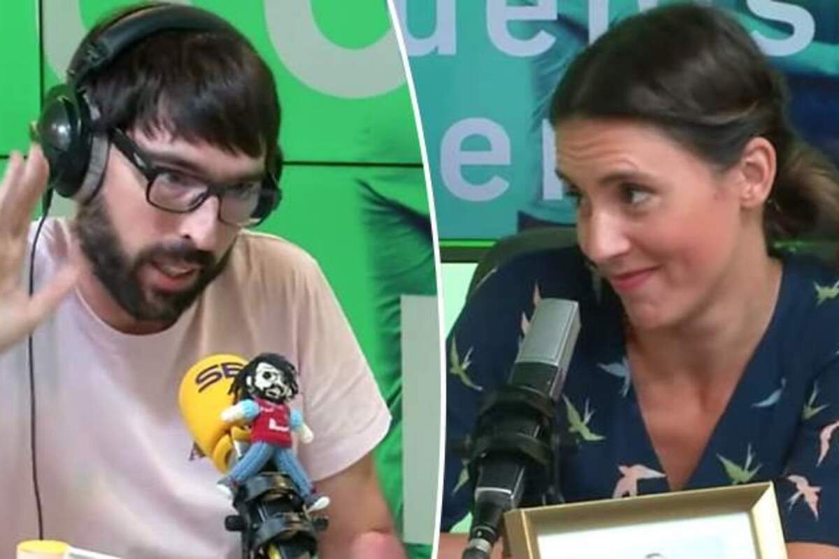 Quique Peinado a la ministra Irene Montero: 'Tienes un coñ* como esta mesa  de grande'